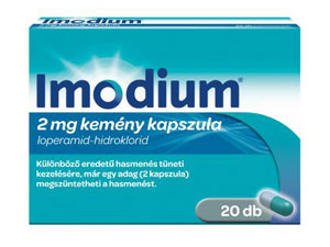 Imodium 2 mg kemény kapszula